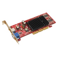 Grafische kaart nVidia GeForce FX5200 128MB DDR AGP 8x VGA S-VIDEO COMPOSIET NV34 Board p118dtn MSI